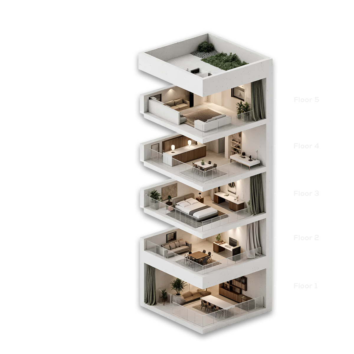 One Robot, Multiple Floors