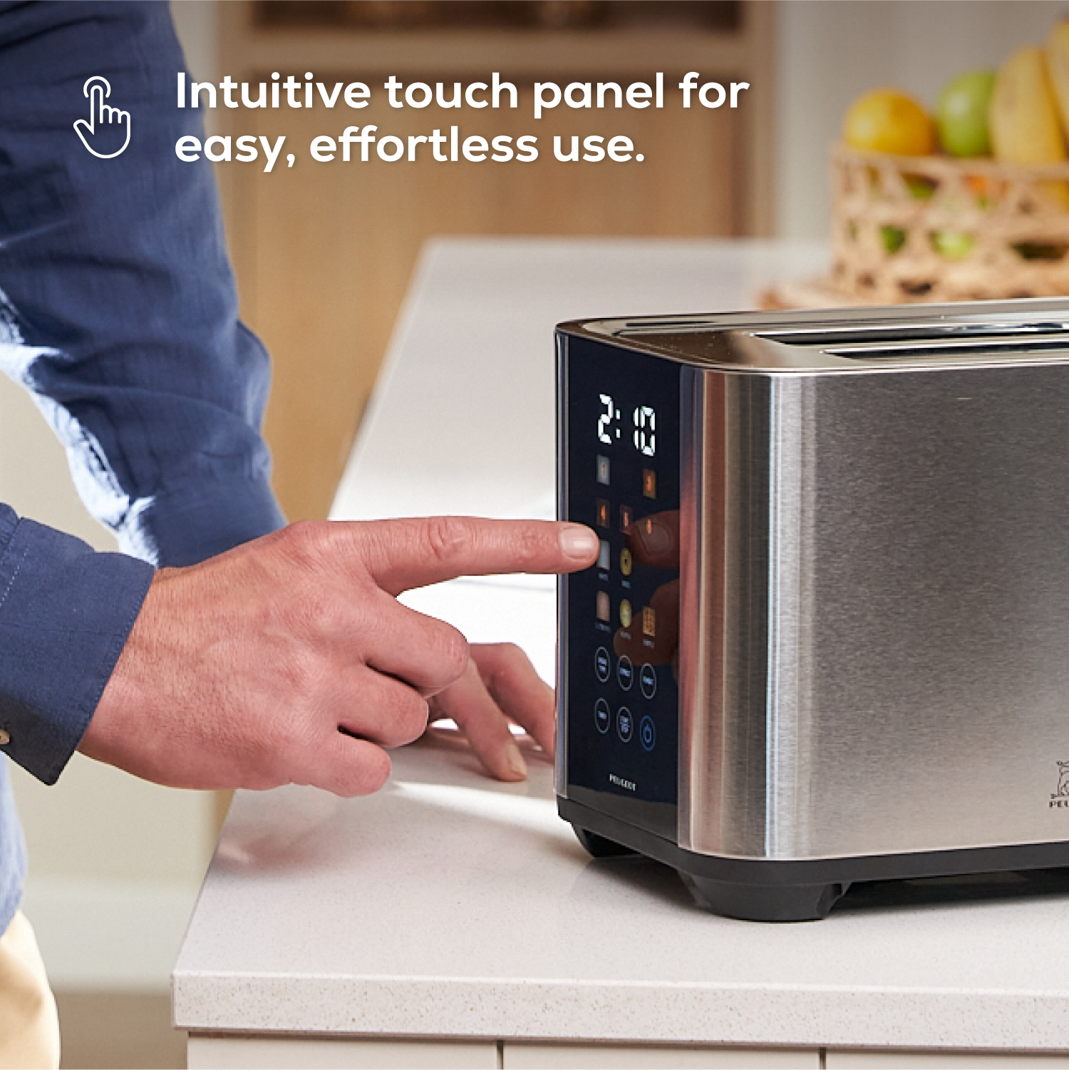 Image of Digital Toaster Limoges Silver