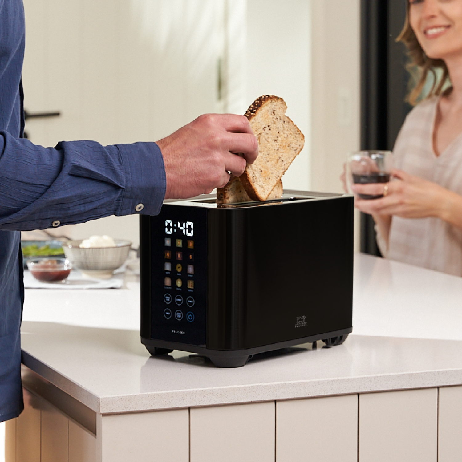 Image of Digital Toaster Limoges Black