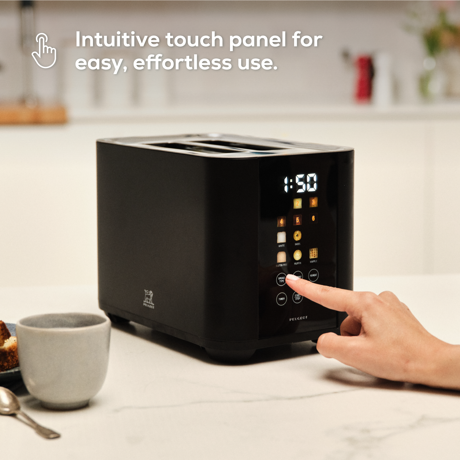 Image of Digital Toaster Limoges Black