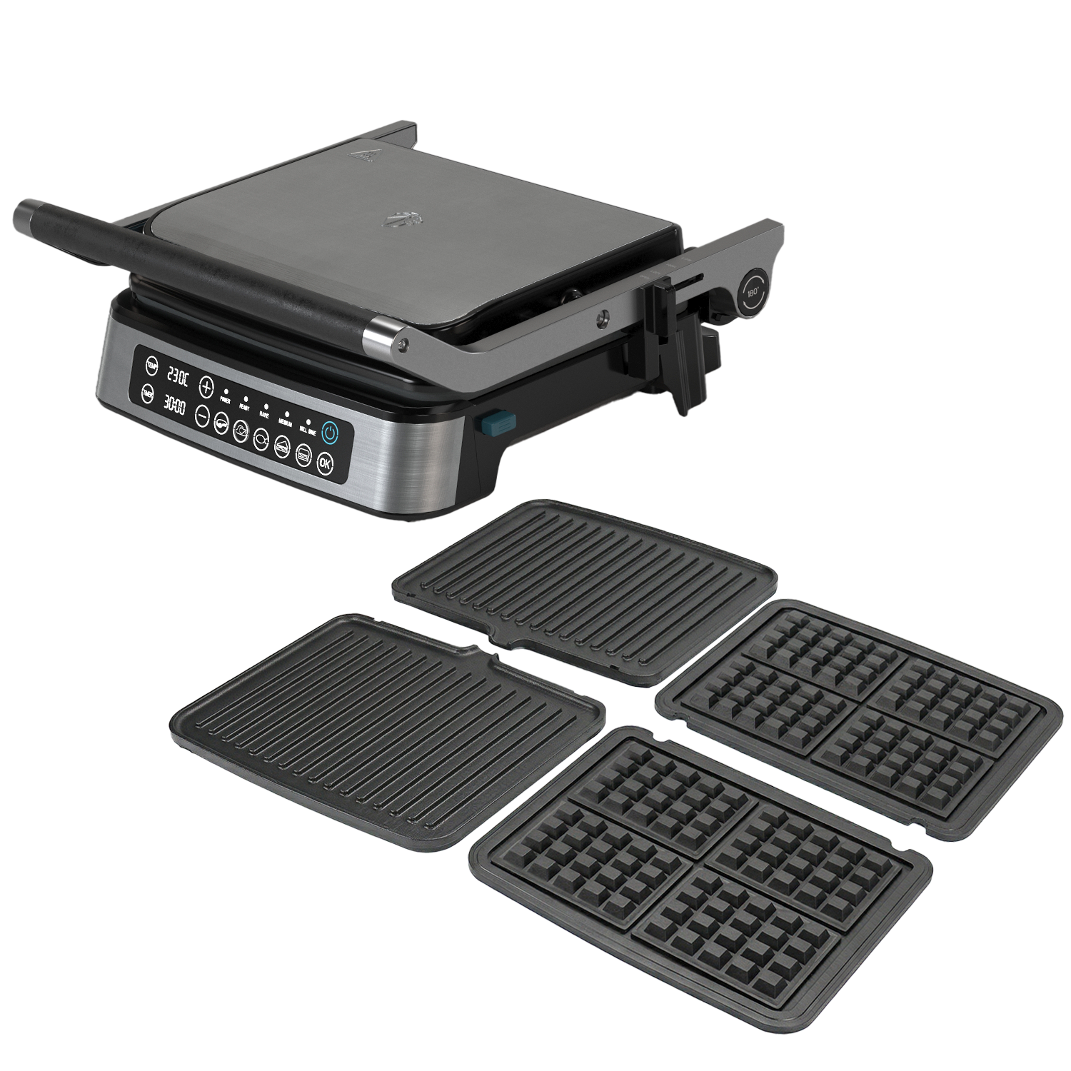 Panini Grill & Waffle Maker Annecy