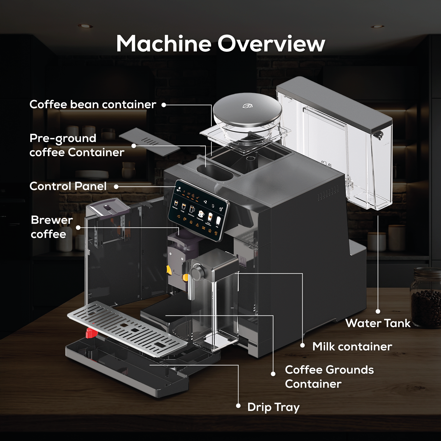 Image of Automatic Coffee Machine Avignon