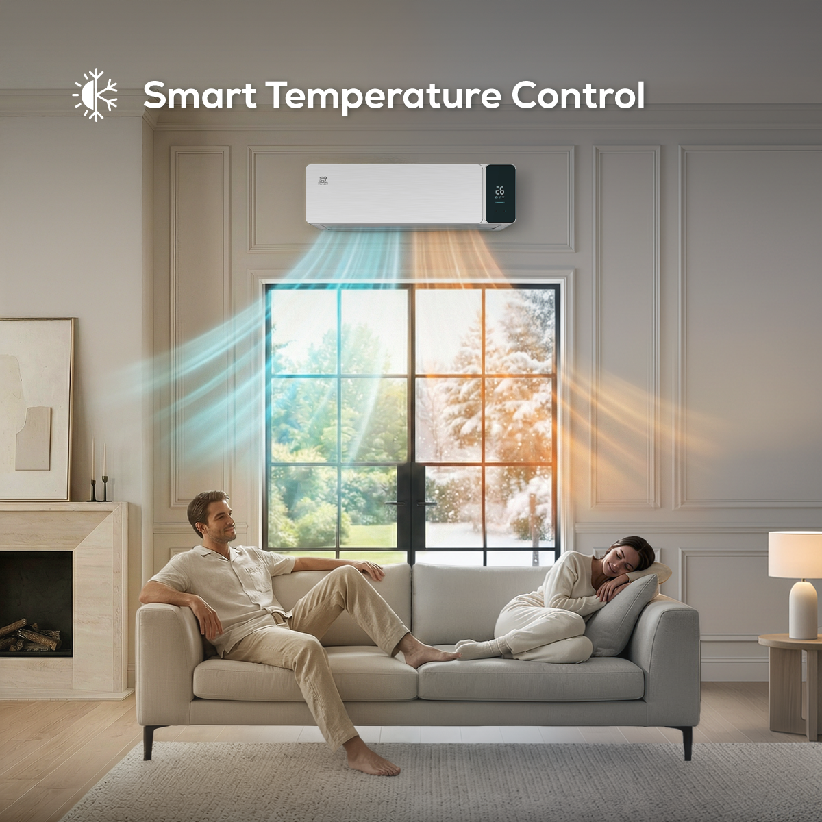 Image of Air Conditioner Burdeos White