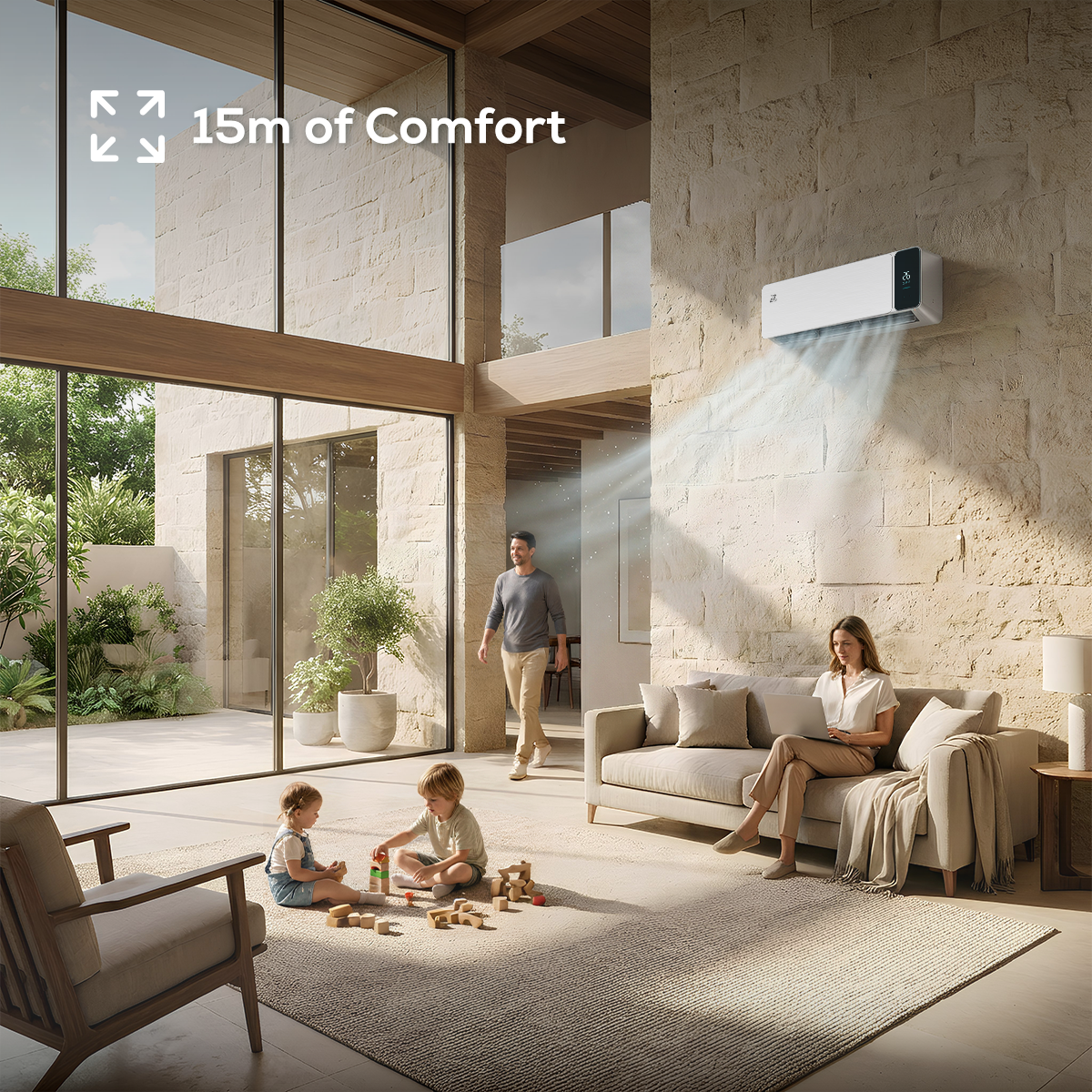 Image of Air Conditioner Burdeos White