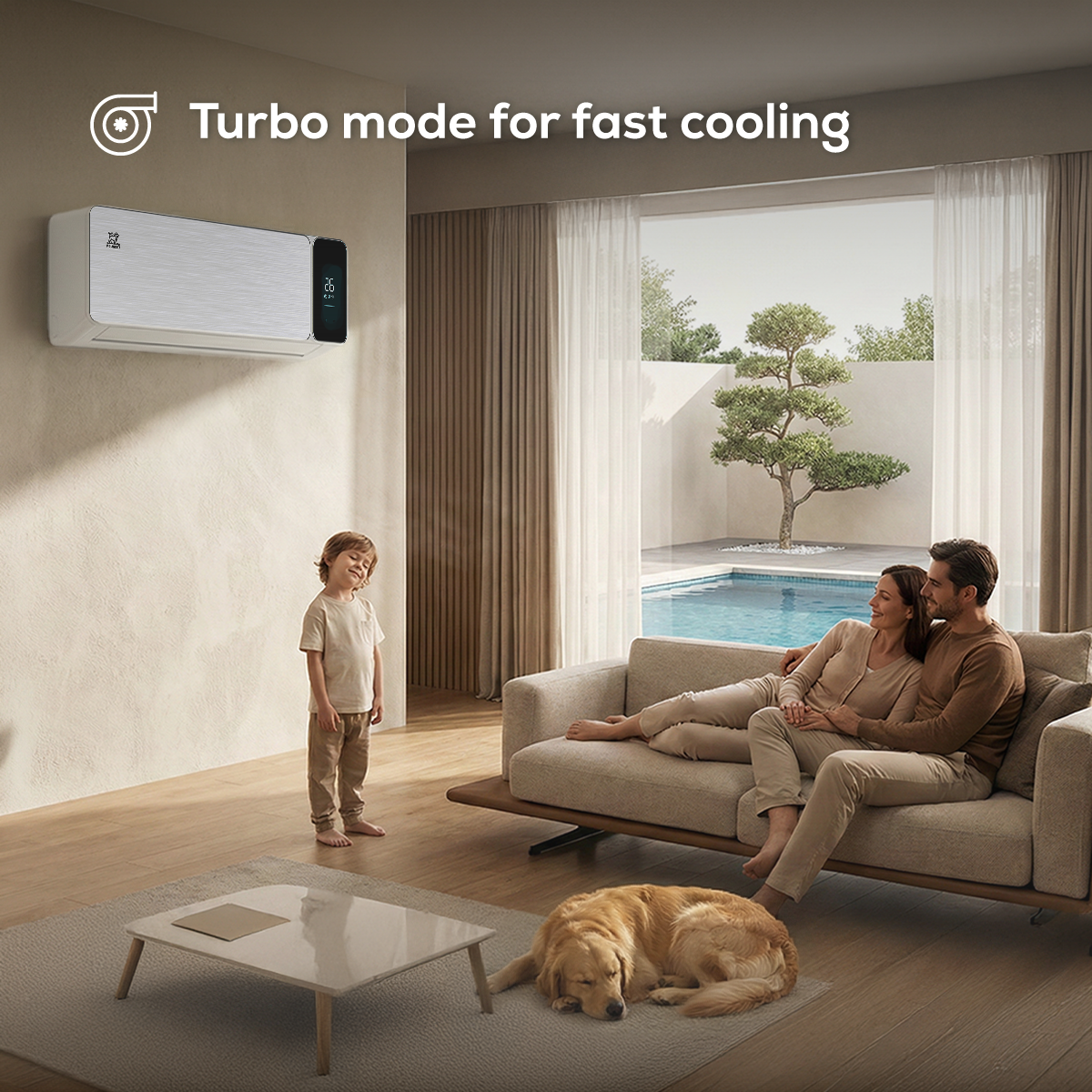 Image of Air Conditioner Burdeos White