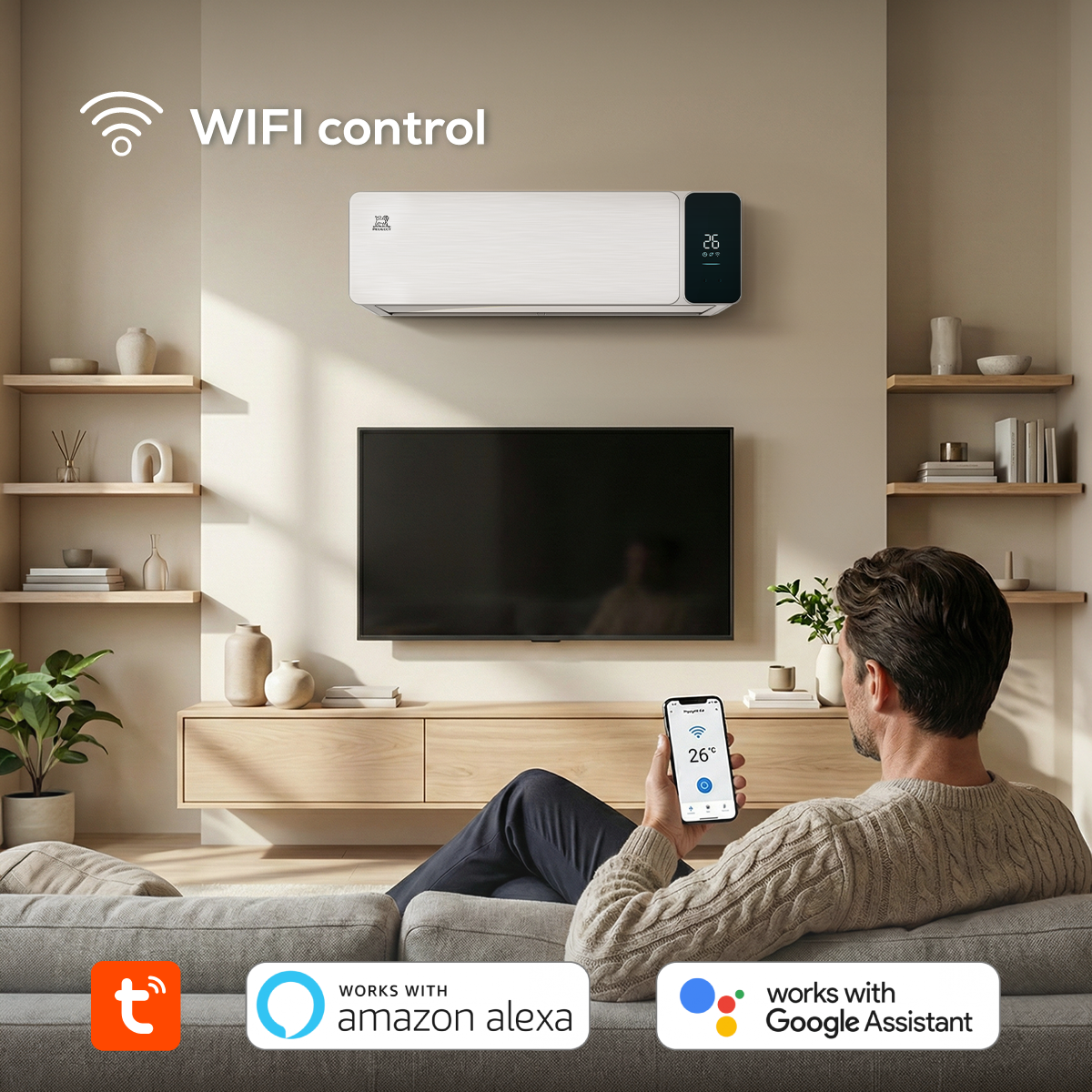 Image of Air Conditioner Burdeos White