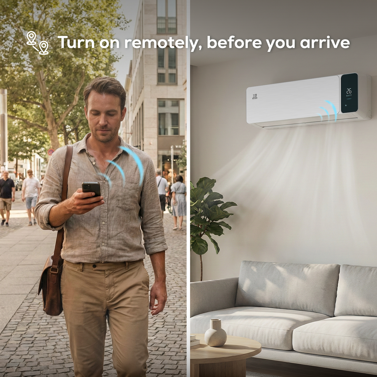 Image of Air Conditioner Burdeos White