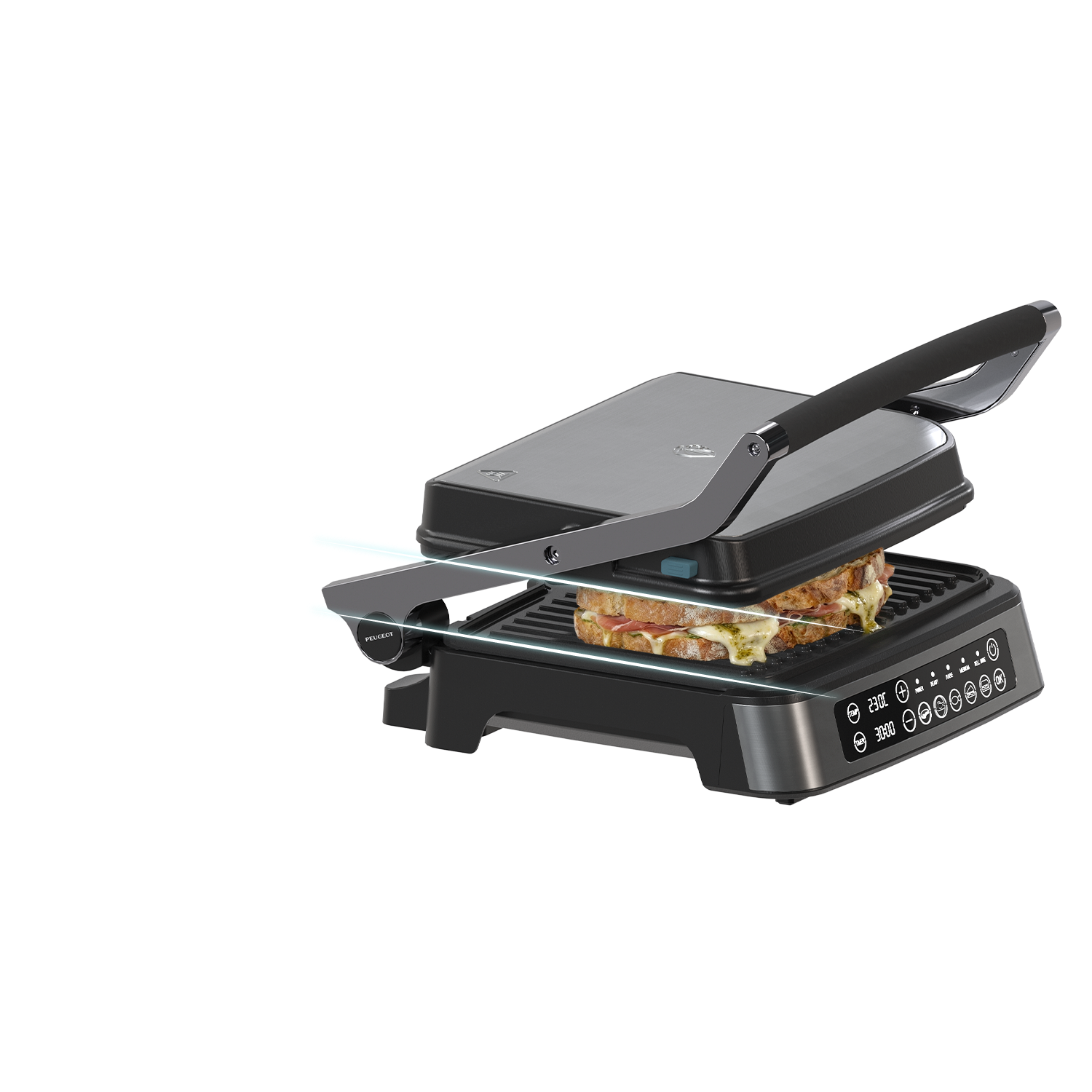 Floating top plate