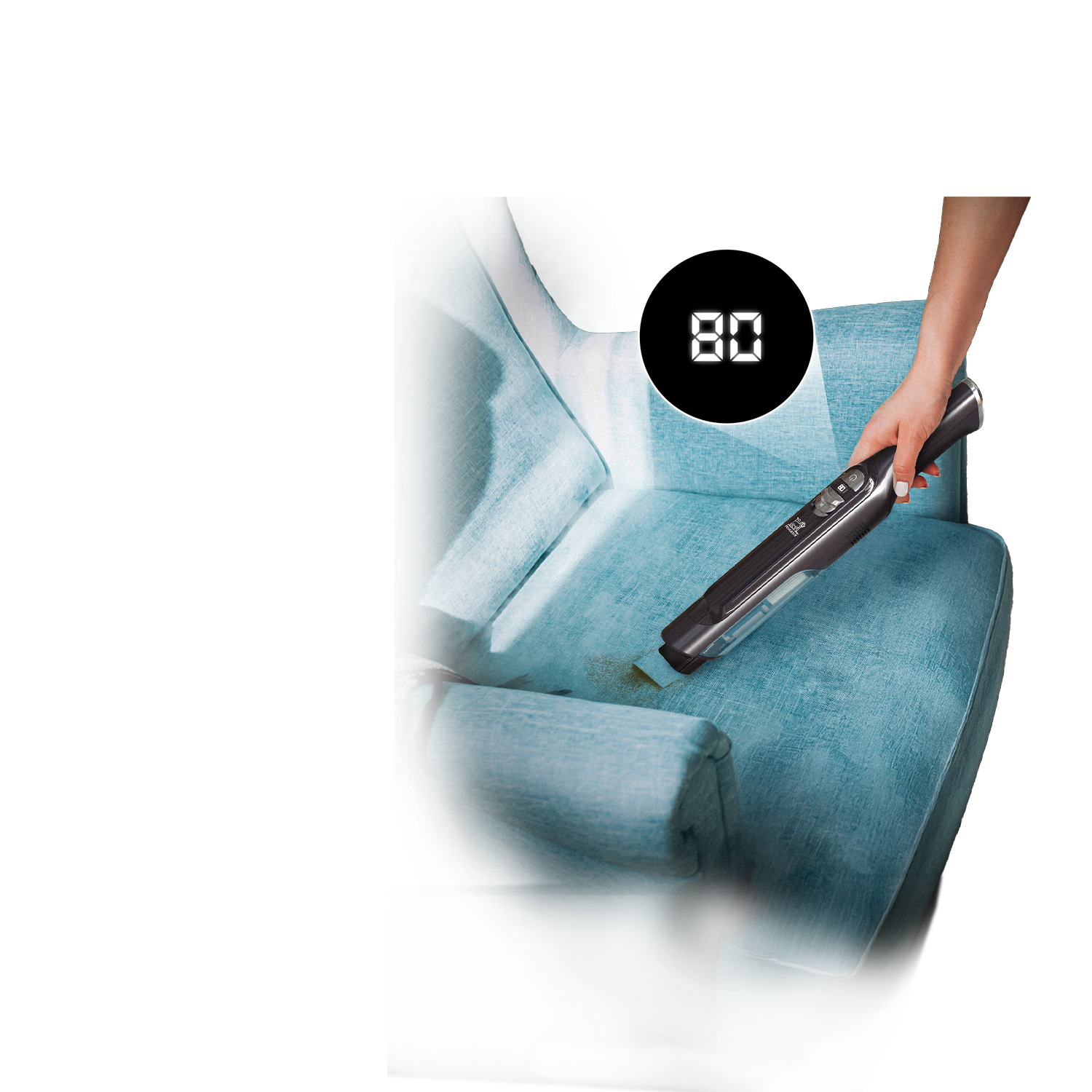 Digital battery level indicator