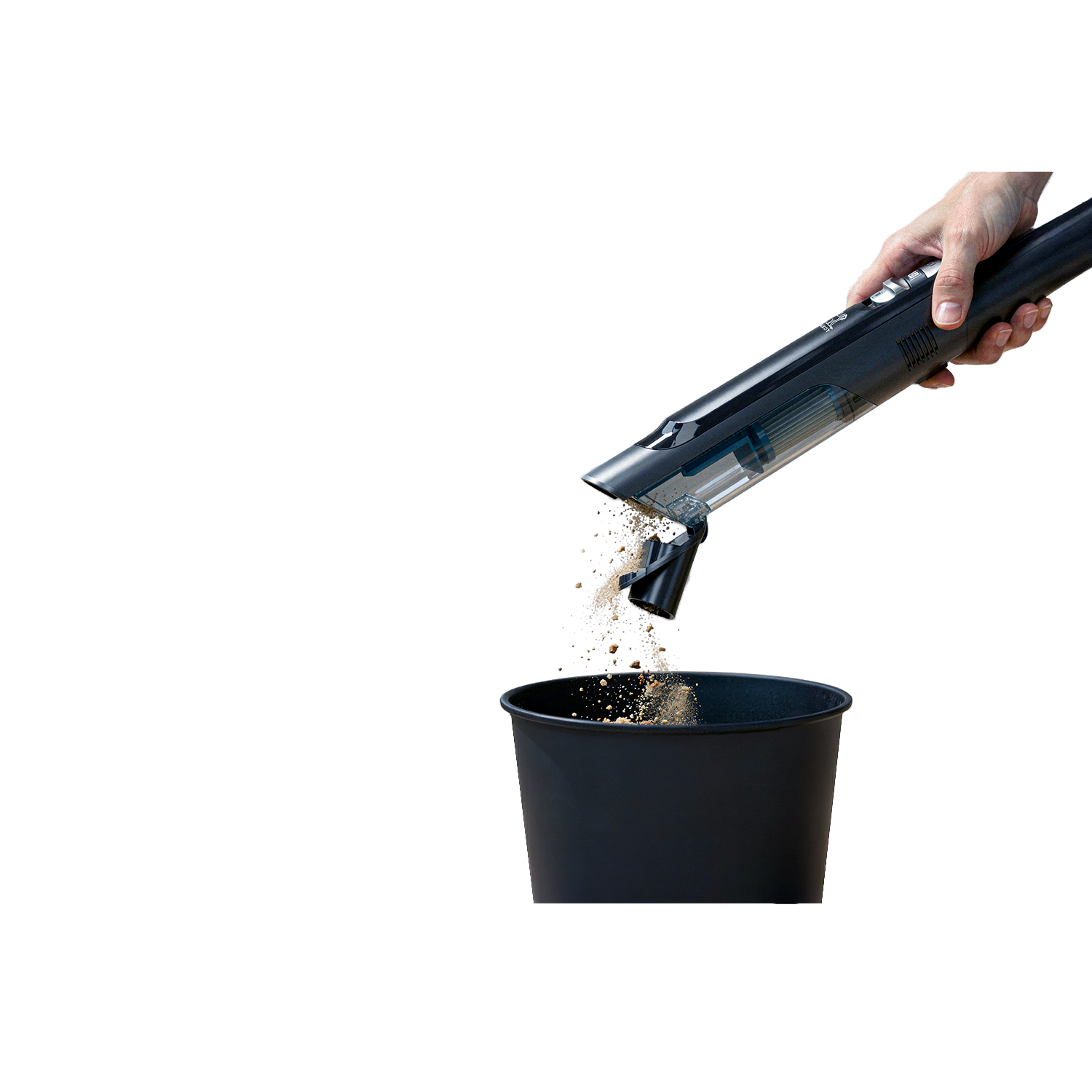 Quick-release dust tank
