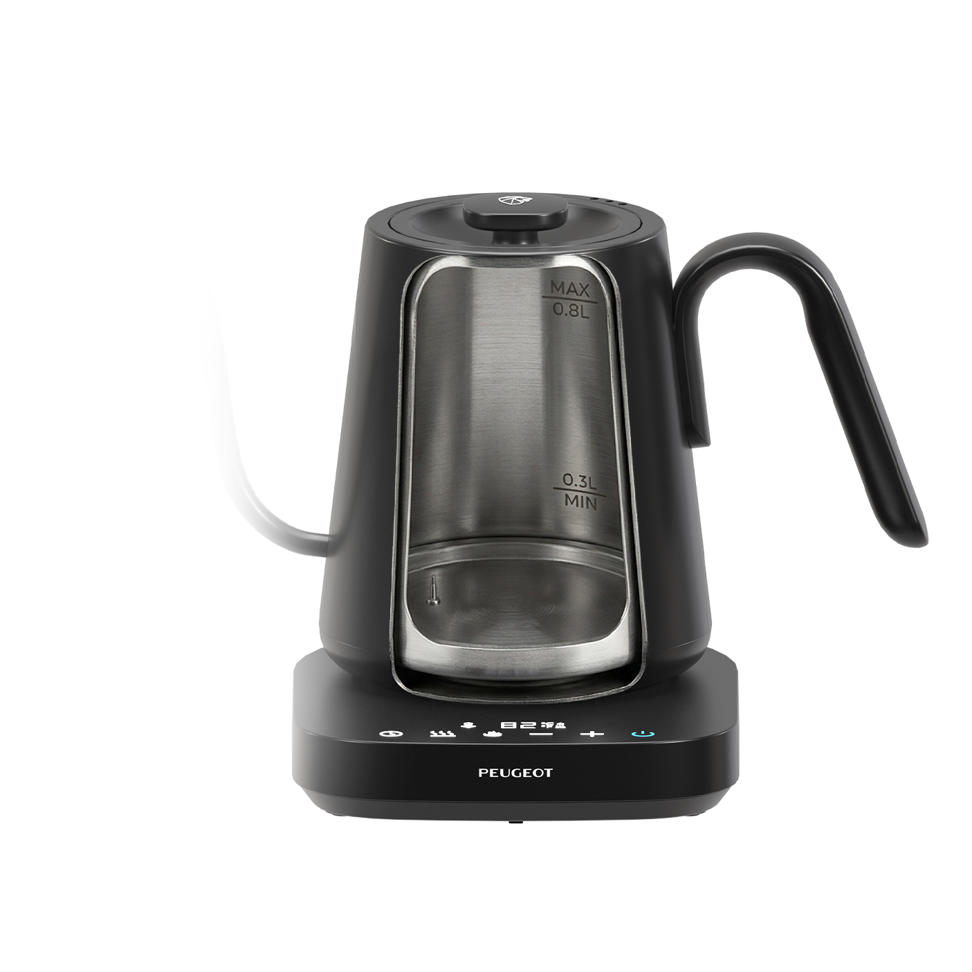 Premium stainless steel interior