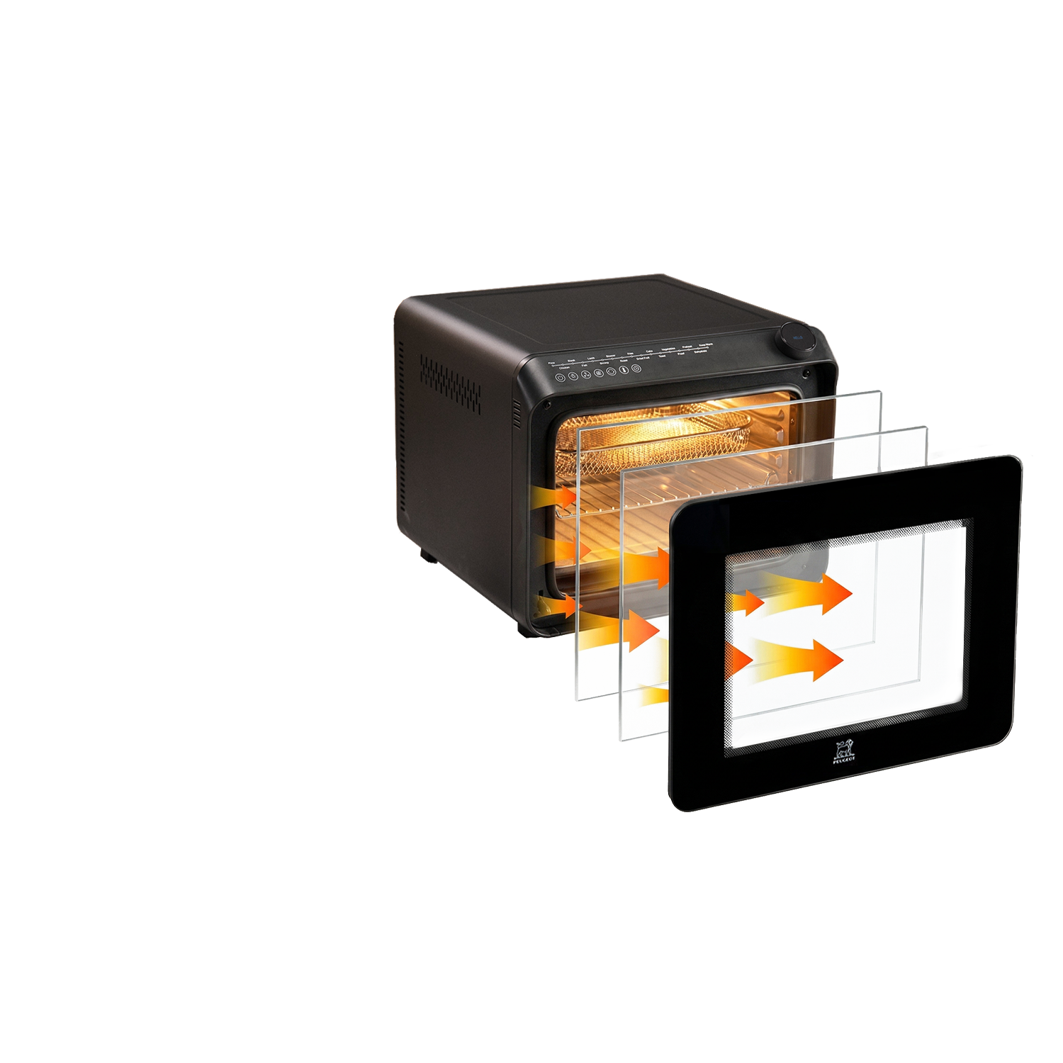 Double Glass Door with Thermal Insulation